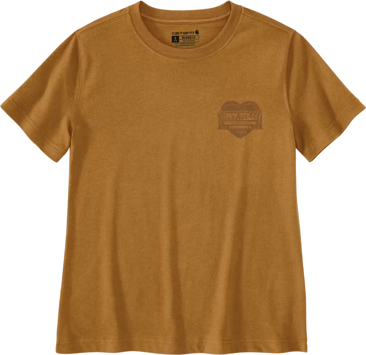 Carhartt Damen T-Shirt Irvine Heritage Heart Logo 107534