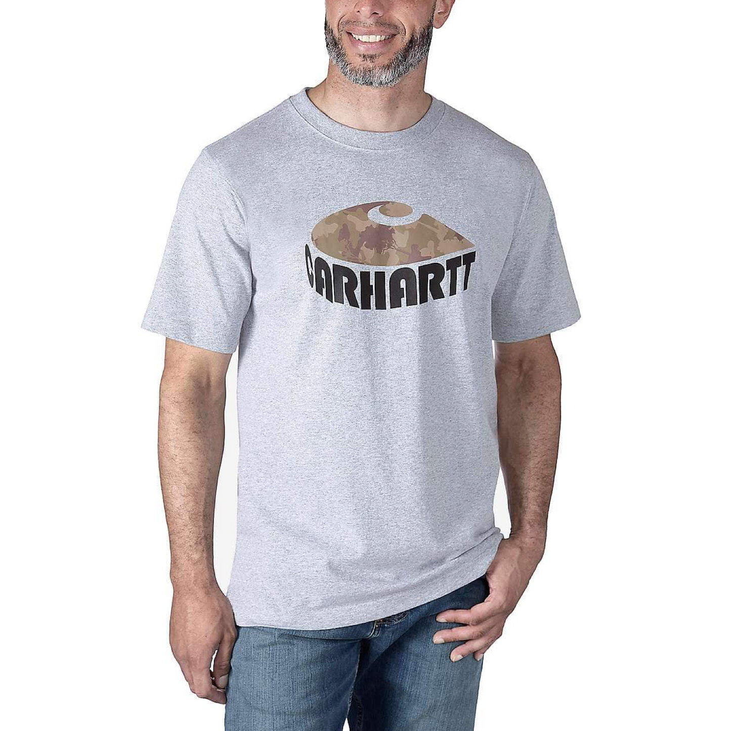 Carhartt Short Sleeve T-Shirt mit Carhartt Camo Graphic 106155