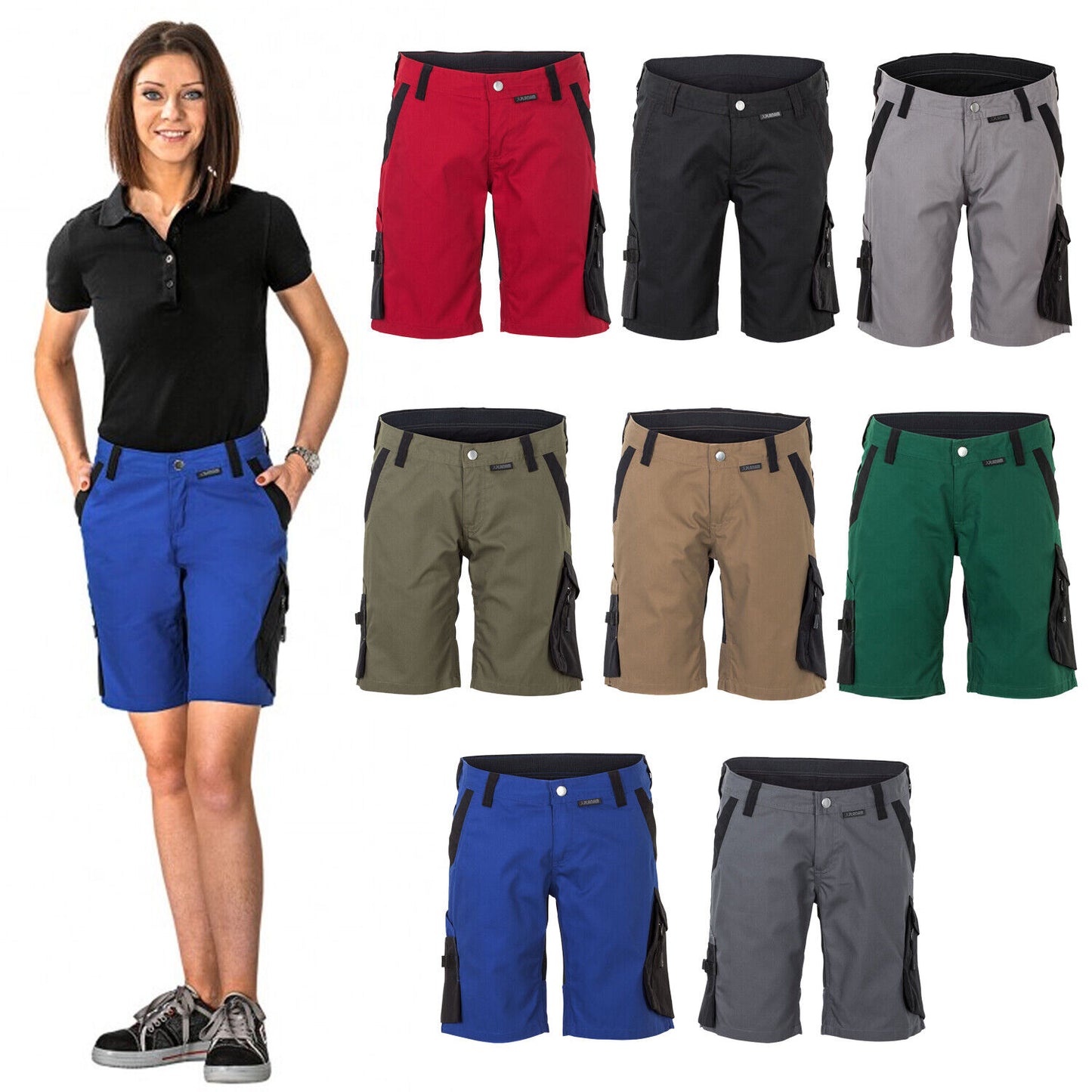 Planam Norit Damen Shorts kurze Arbeitshose