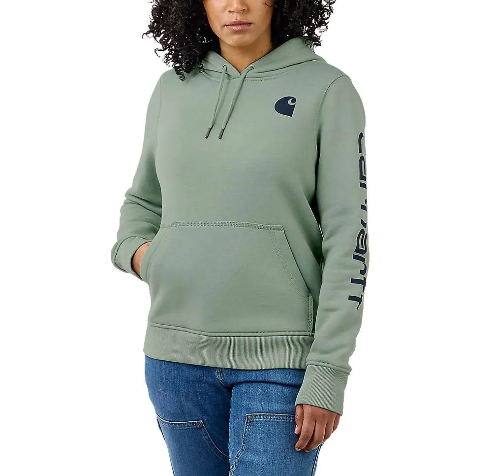Carhartt Damen Hoodie Logo Sleeve Graphic Sweatshirt 102791