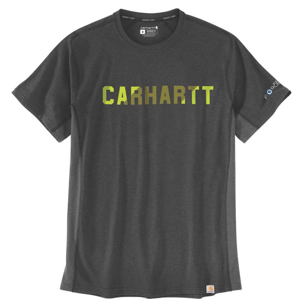 Carhartt Force Block Logo Graphic T-Shirt 105203