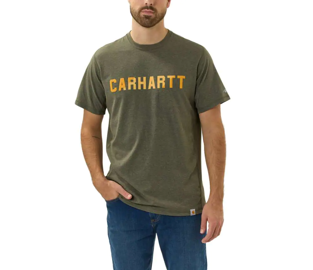 Carhartt Force Block Logo Graphic T-Shirt 105203