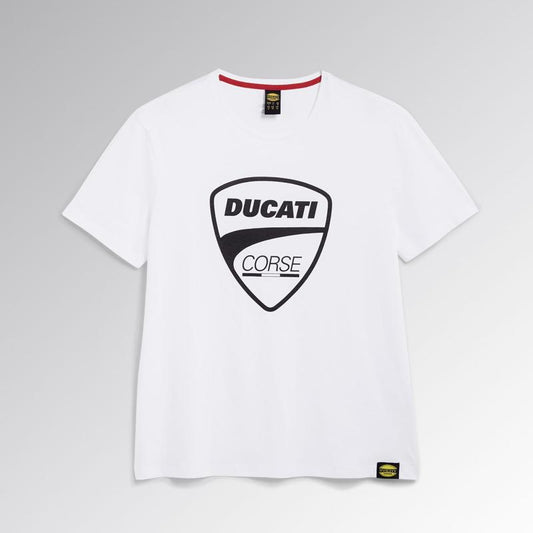 Diadora Ducati T-Shirt mit Ducati Graphic Herren Weiß 702.180075