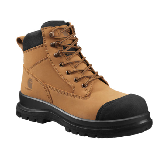 Carhartt Detroit Rugged Flex S3 6 Inch Zip Safety Boot Arbeitsstiefel Wheat 702923
