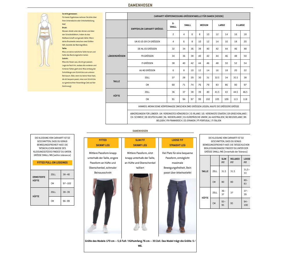 Carhartt Damen Rugged Flex Canvas Work Pant 102080