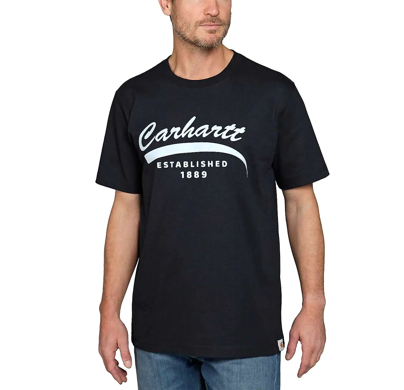 Carhartt Heavyweight Short Sleeve Logo T-Shirt 105714