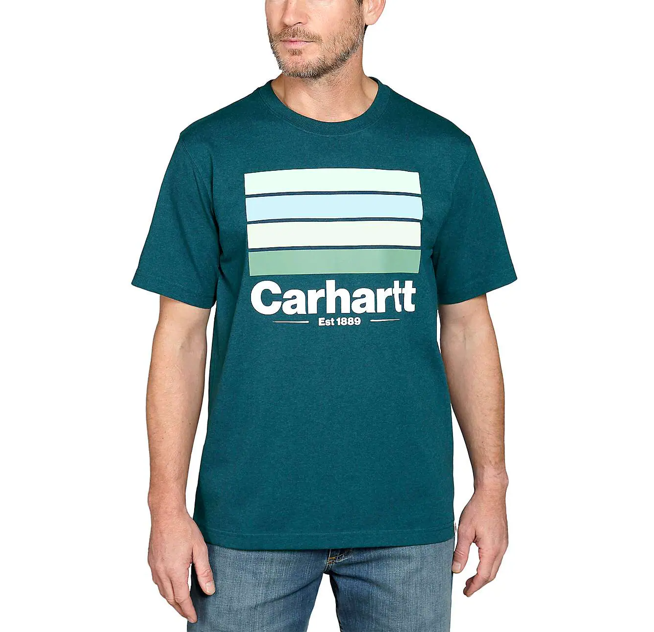 Carhartt Heavyweight Short Sleeve Line Graphic T-Shirt 105910