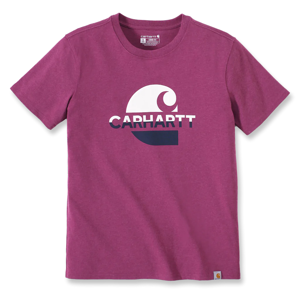 Carhartt Damen T-Shirt mit Carhartt Graphic Logo 105738