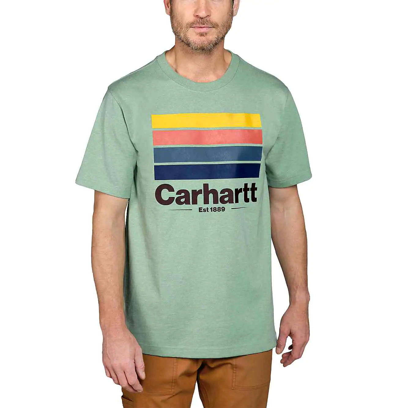 Carhartt Heavyweight Short Sleeve Line Graphic T-Shirt 105910