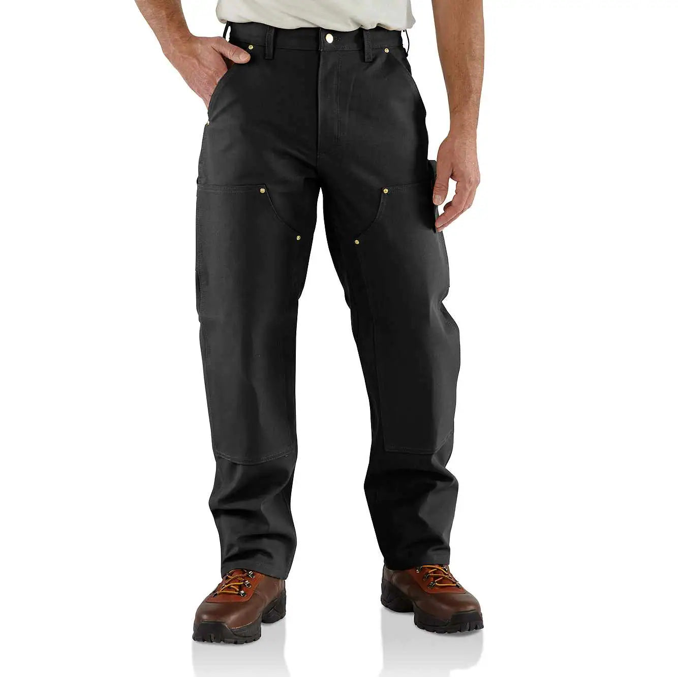 Carhartt Firm Duck Double Front Utility Work Pant B01