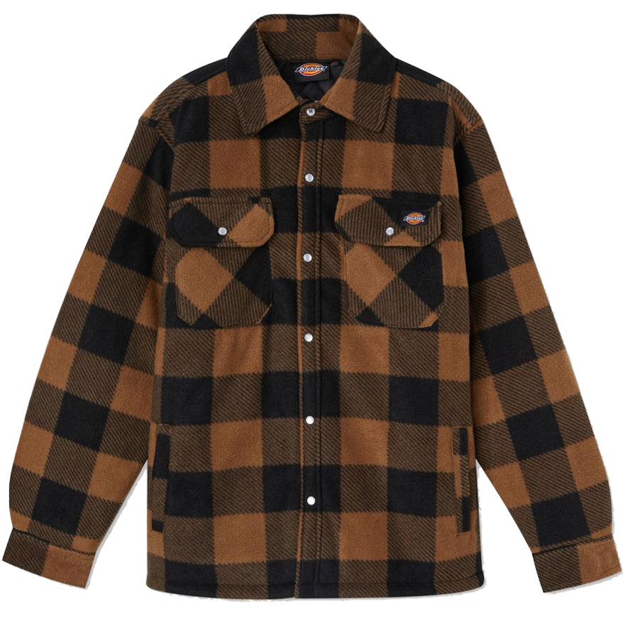 Dickies Thermohemd Portland Holzfällerhemd mit Steppfutter Khaki SH5000