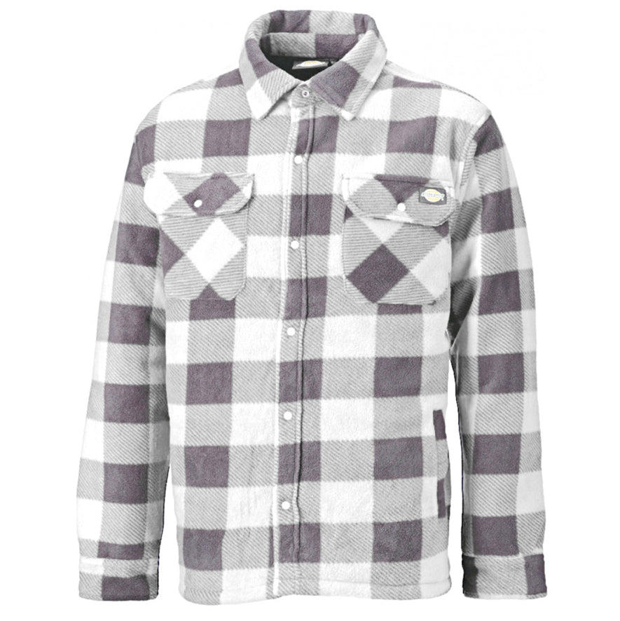 Dickies Thermohemd Portland Holzfällerhemd mit Steppfutter Weiß SH5000